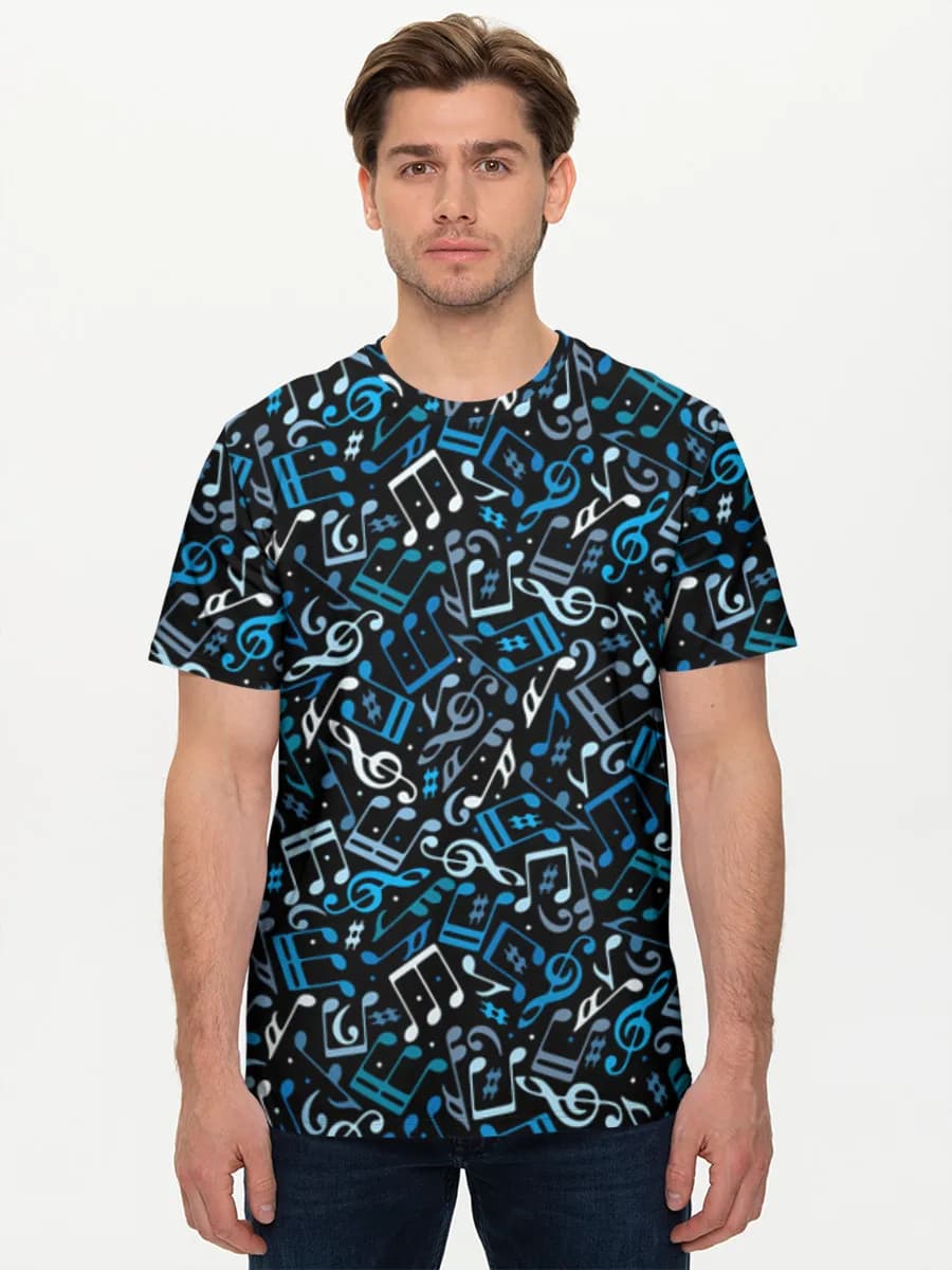Men's basic cotton T-shirt