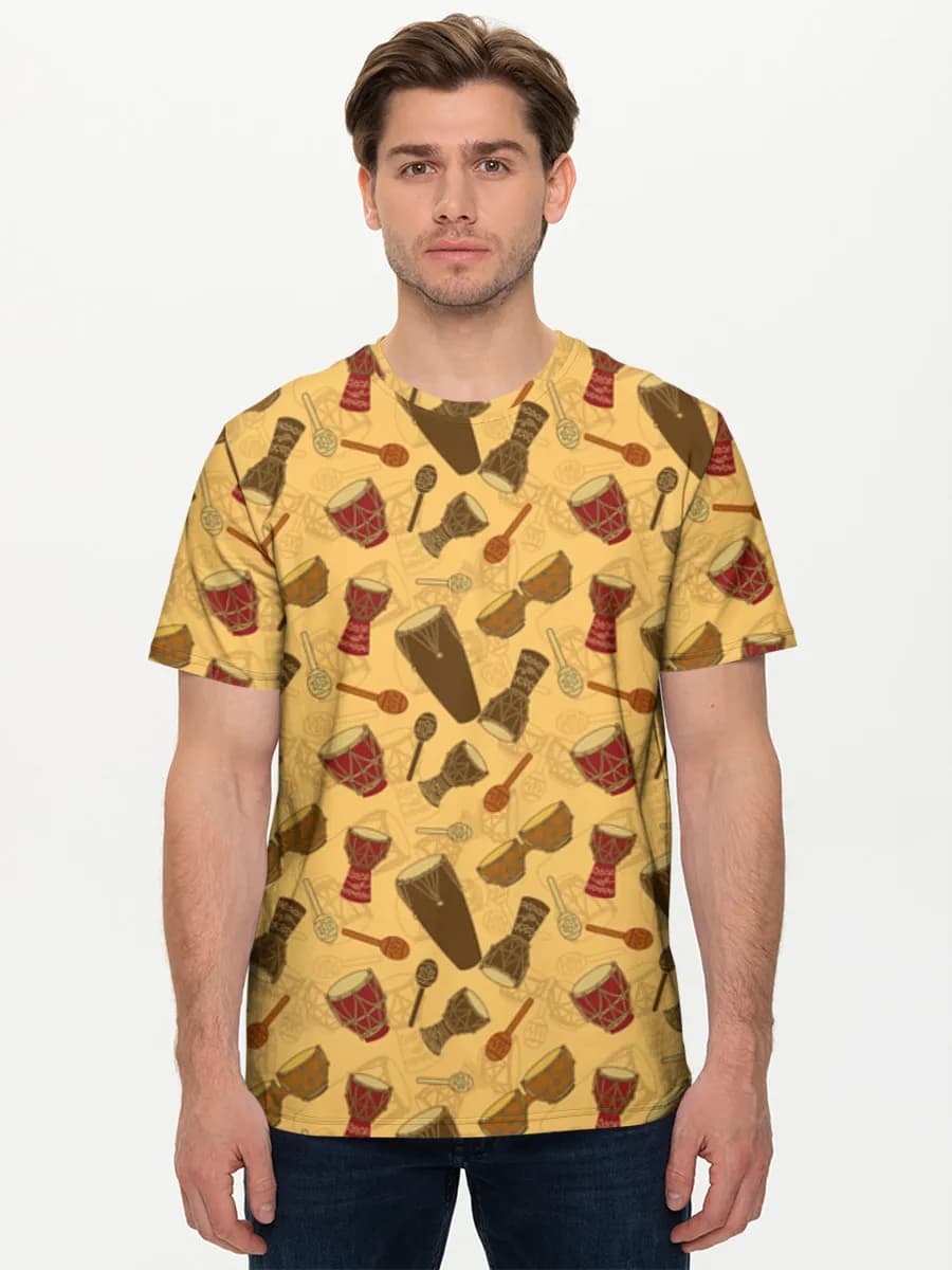 Men's basic cotton T-shirt