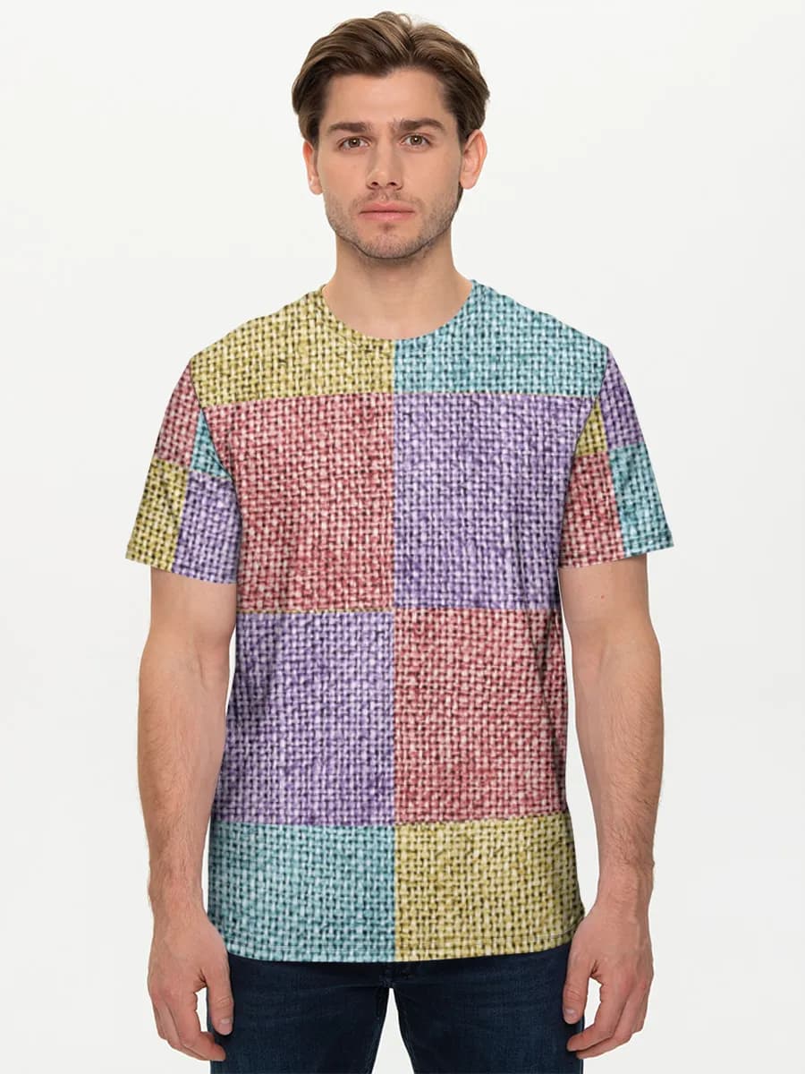 Men's basic cotton T-shirt