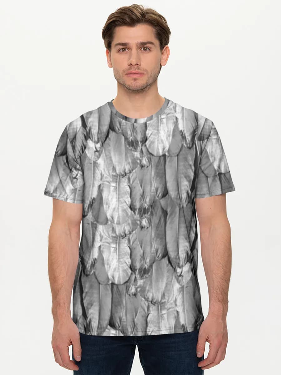 Men's basic cotton T-shirt
