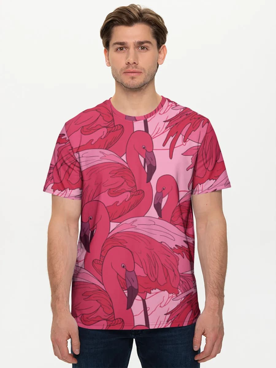 Men's basic cotton T-shirt