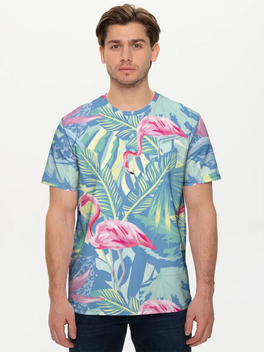 Men's basic cotton T-shirt