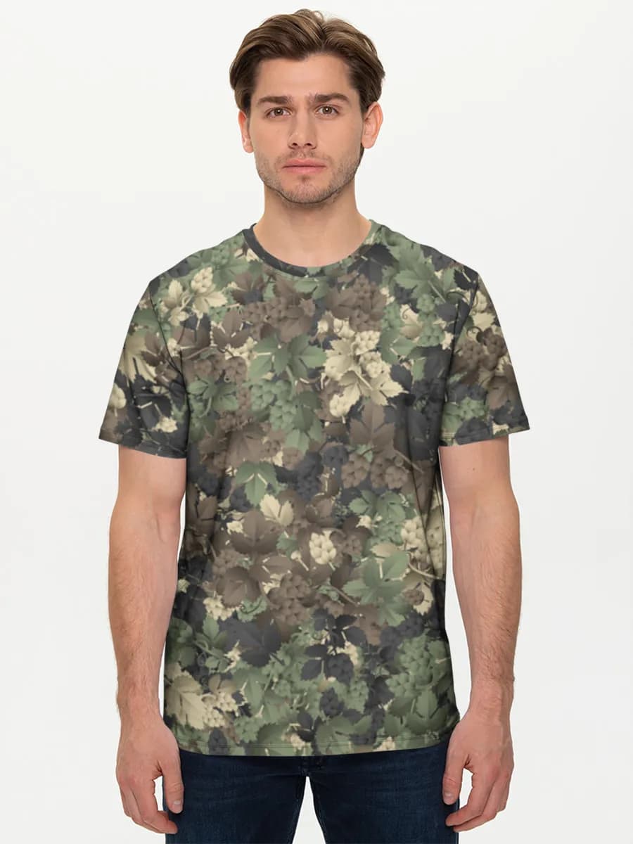 Men's basic cotton T-shirt