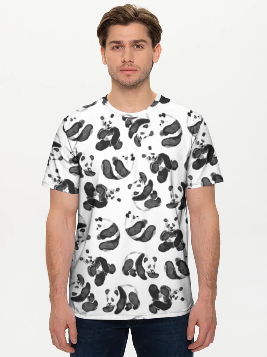 Men's basic cotton T-shirt
