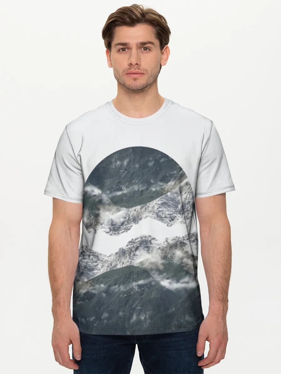 Men's basic cotton T-shirt