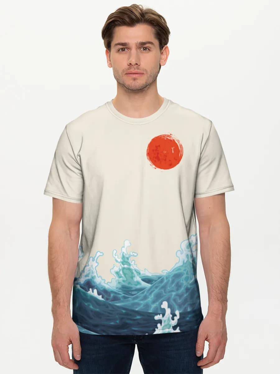 Men's basic cotton T-shirt