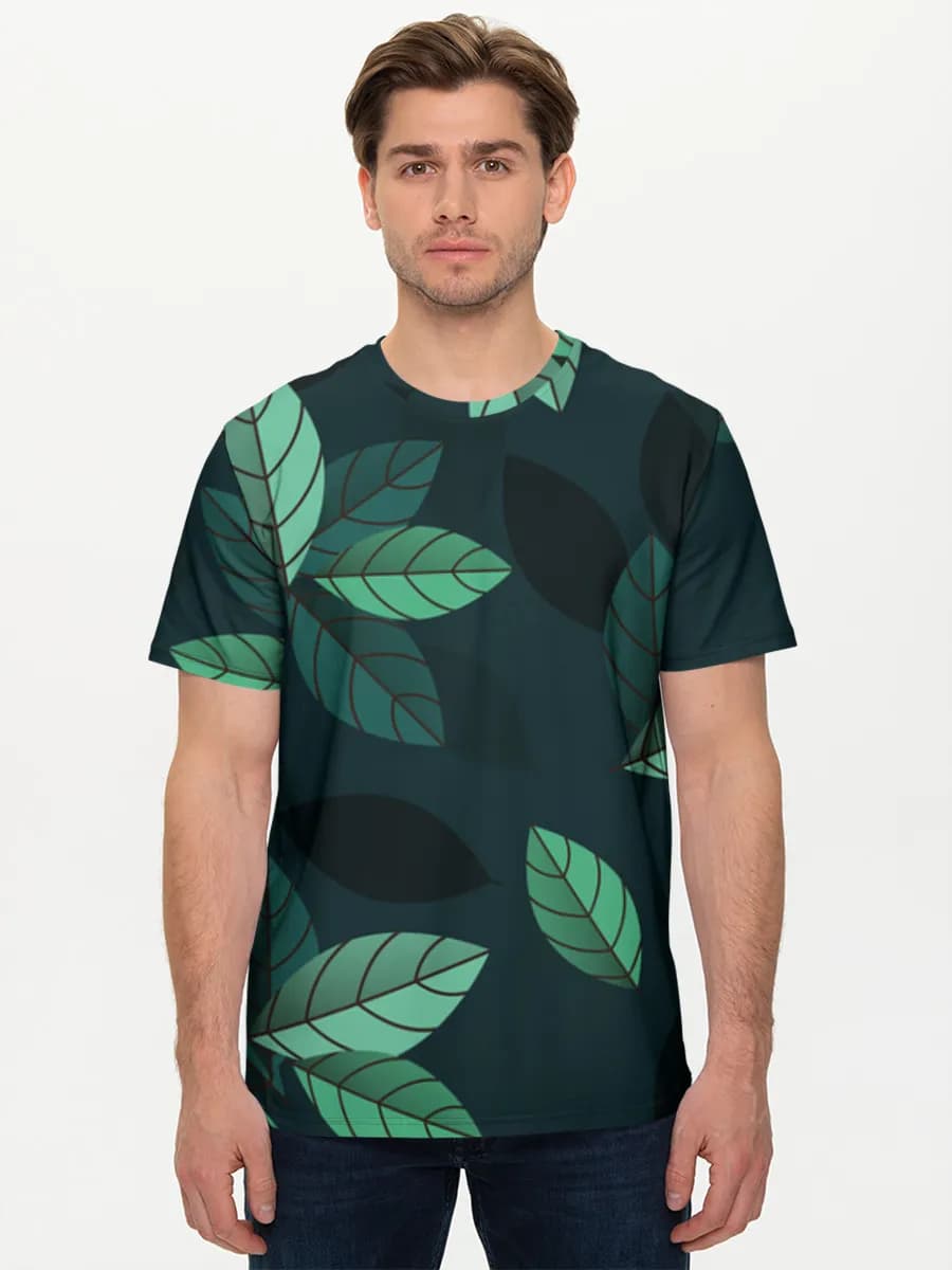 Men's basic cotton T-shirt