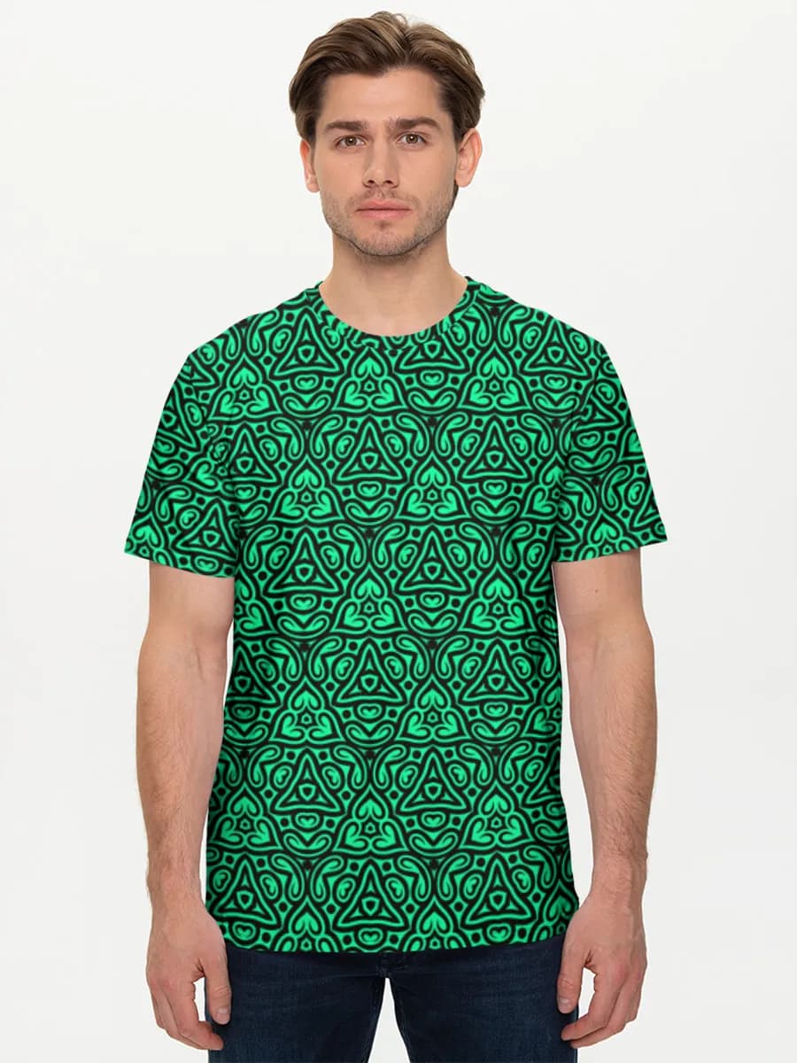 Men's basic cotton T-shirt