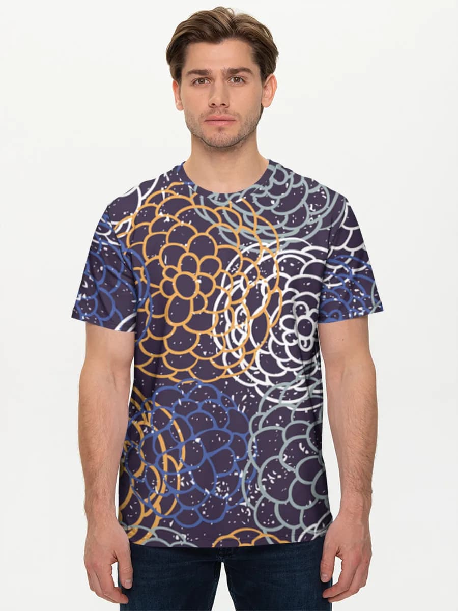 Men's basic cotton T-shirt