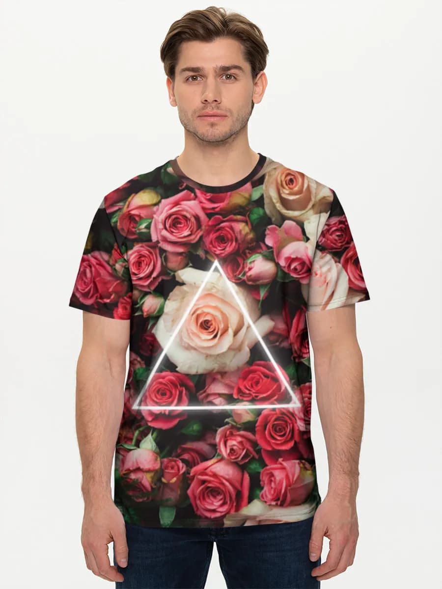 Men's basic cotton T-shirt