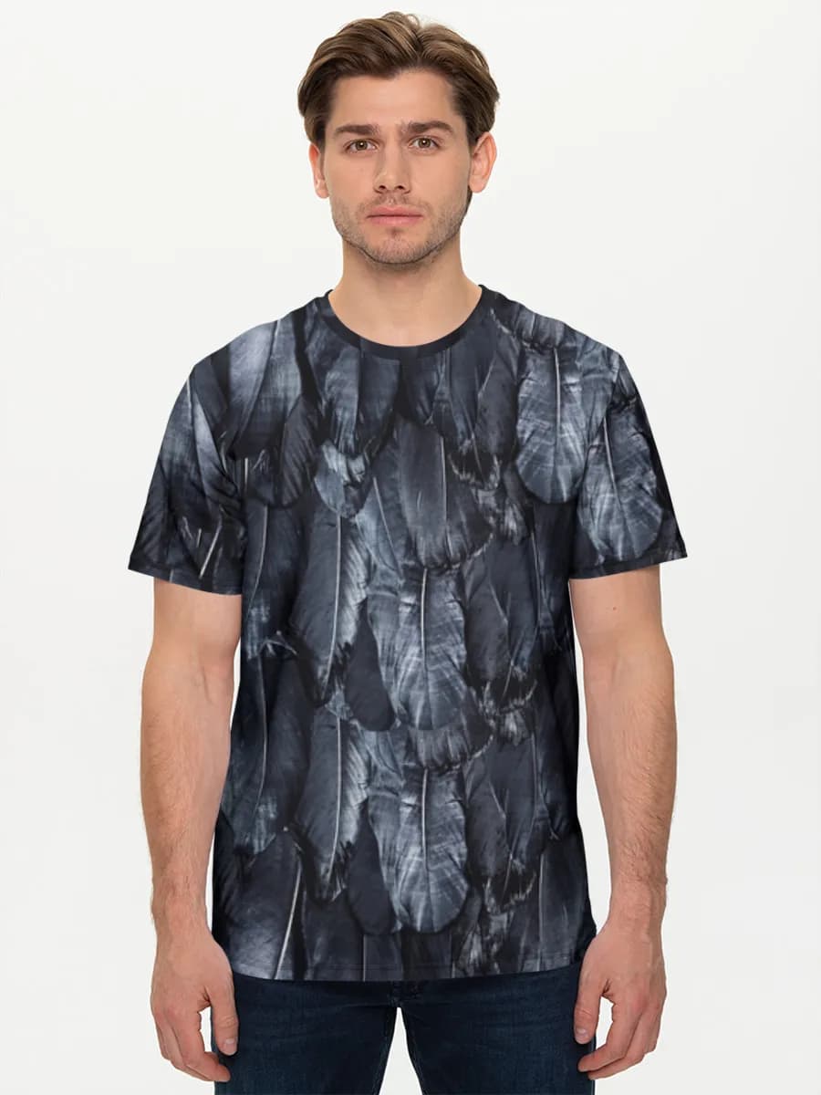Men's basic cotton T-shirt