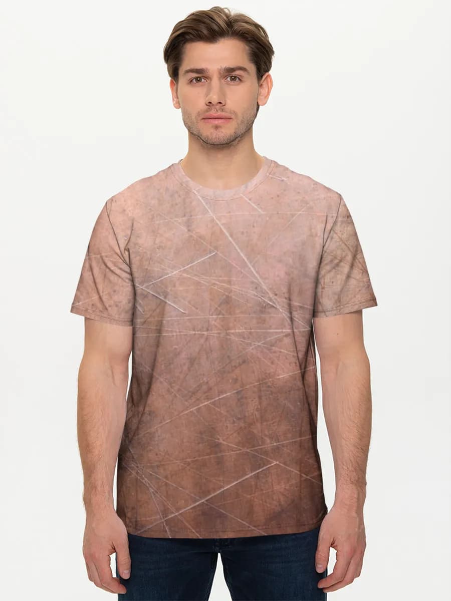 Men's basic cotton T-shirt