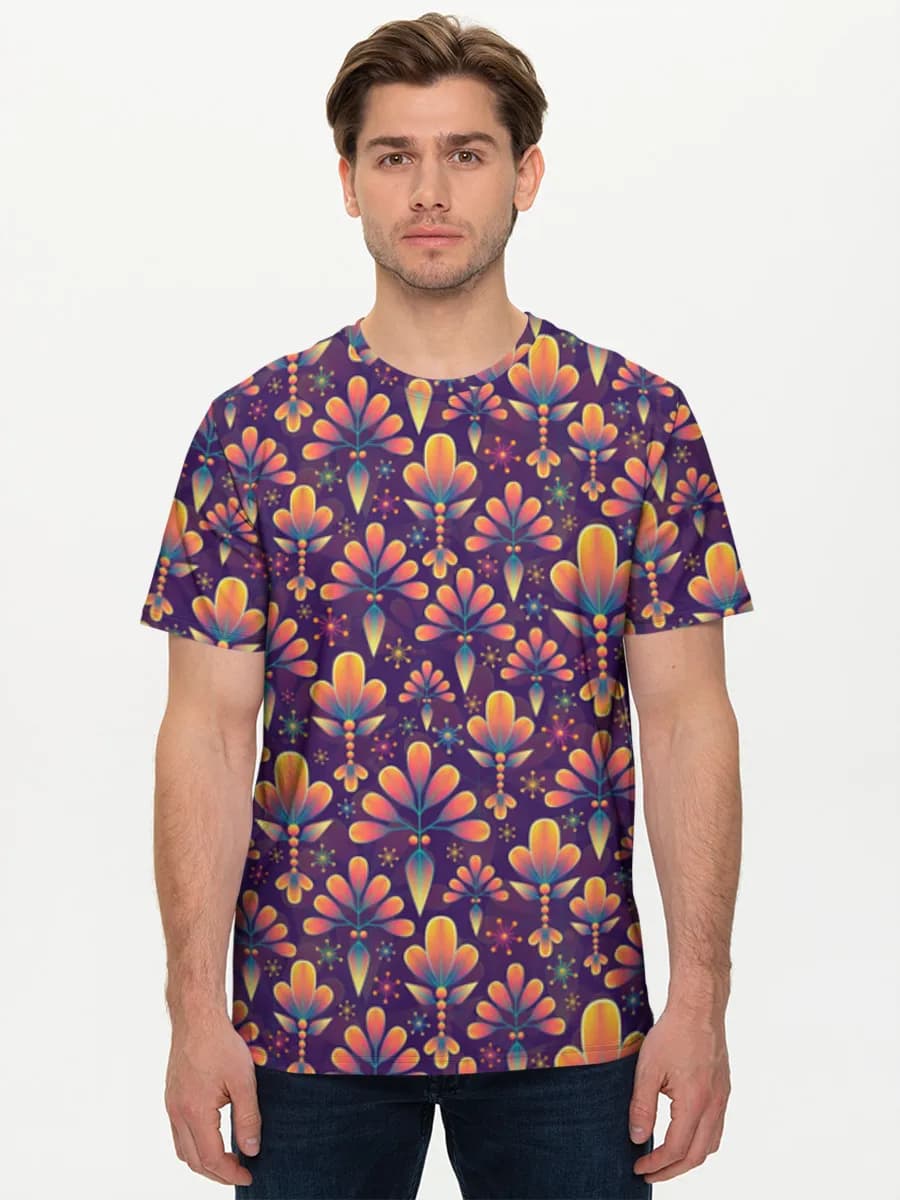 Men's basic cotton T-shirt