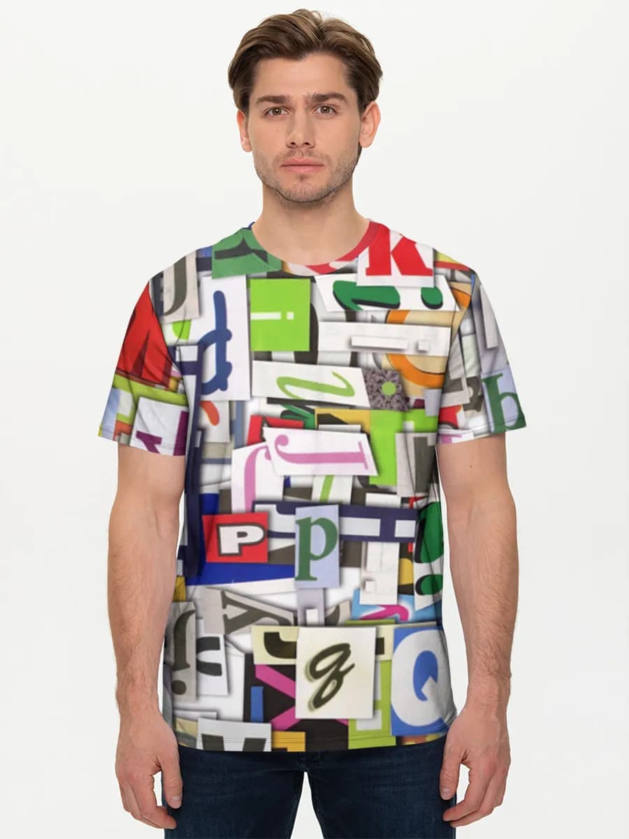 Men's basic cotton T-shirt