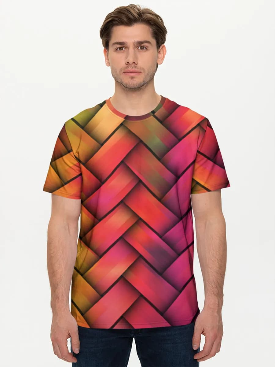 Men's basic cotton T-shirt