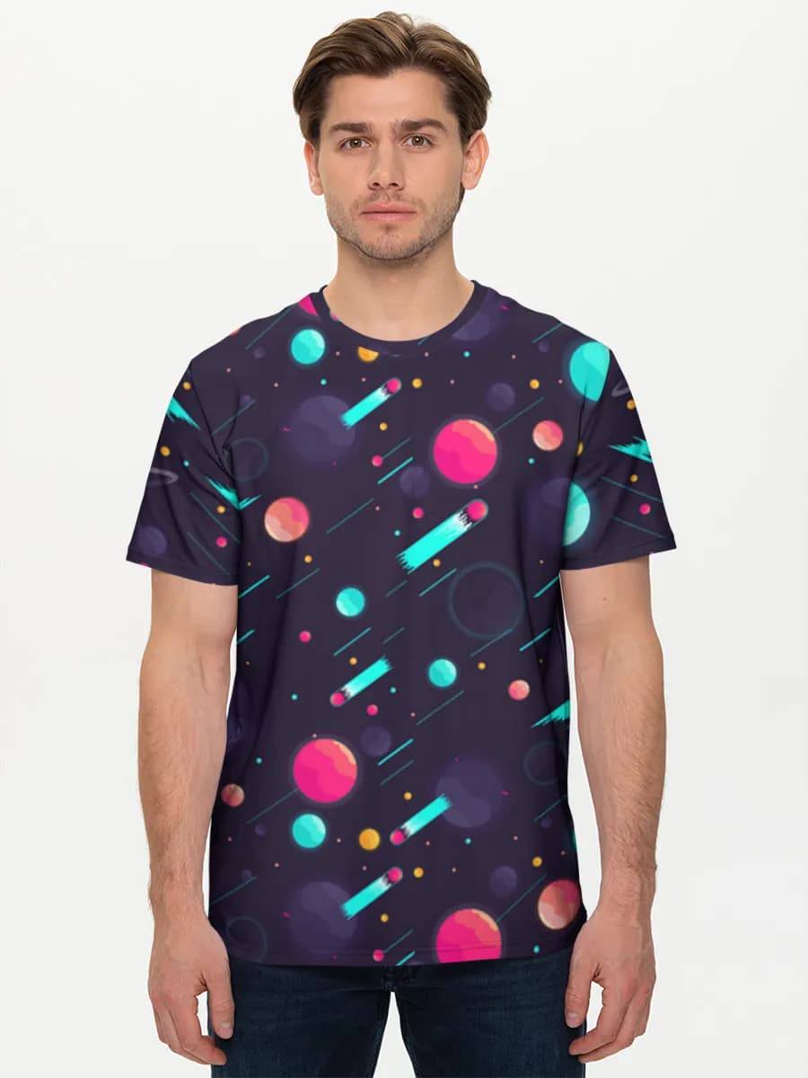Men's basic cotton T-shirt
