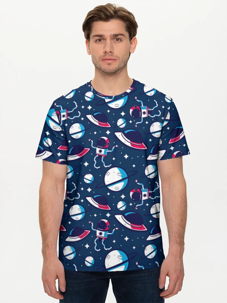 Men's basic cotton T-shirt
