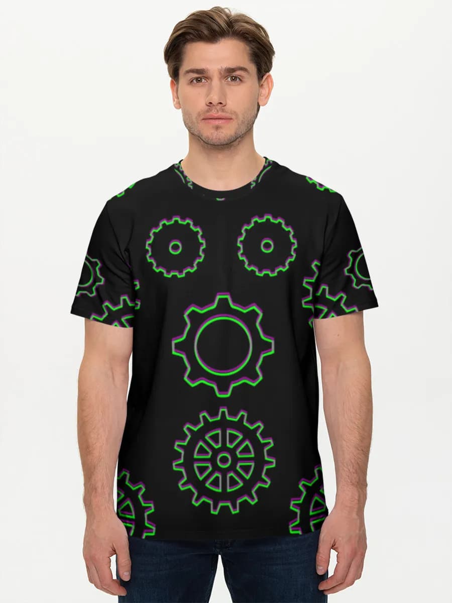Men's basic cotton T-shirt