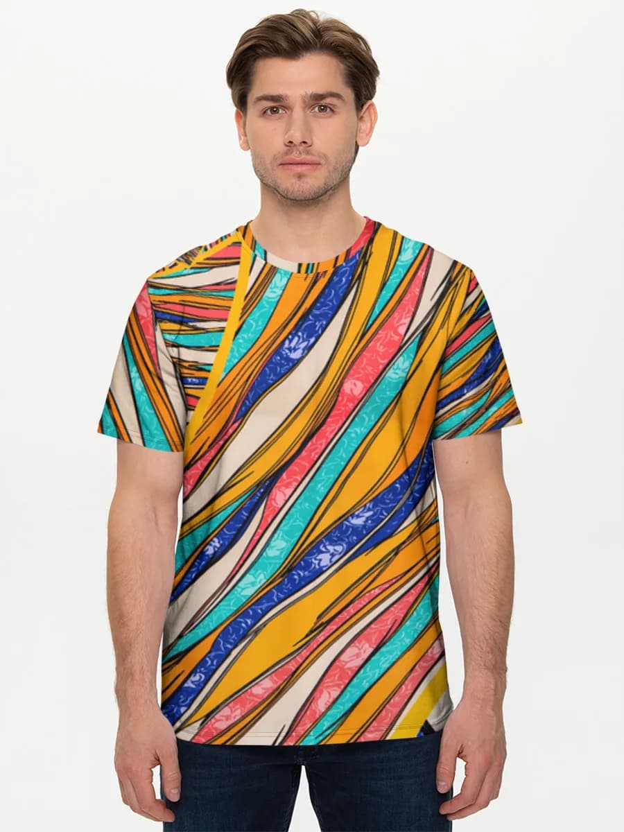 Men's basic cotton T-shirt