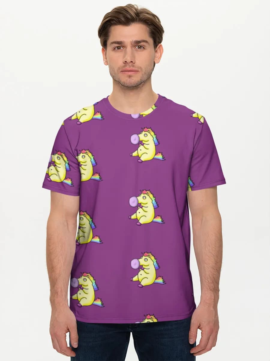 Men's basic cotton T-shirt