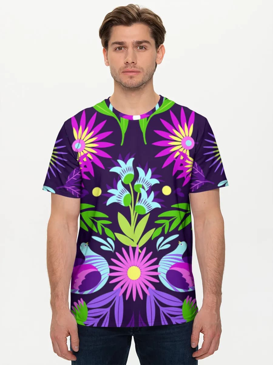 Men's basic cotton T-shirt