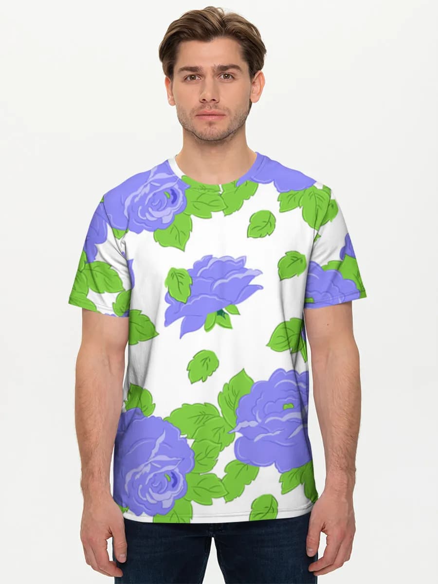 Men's basic cotton T-shirt