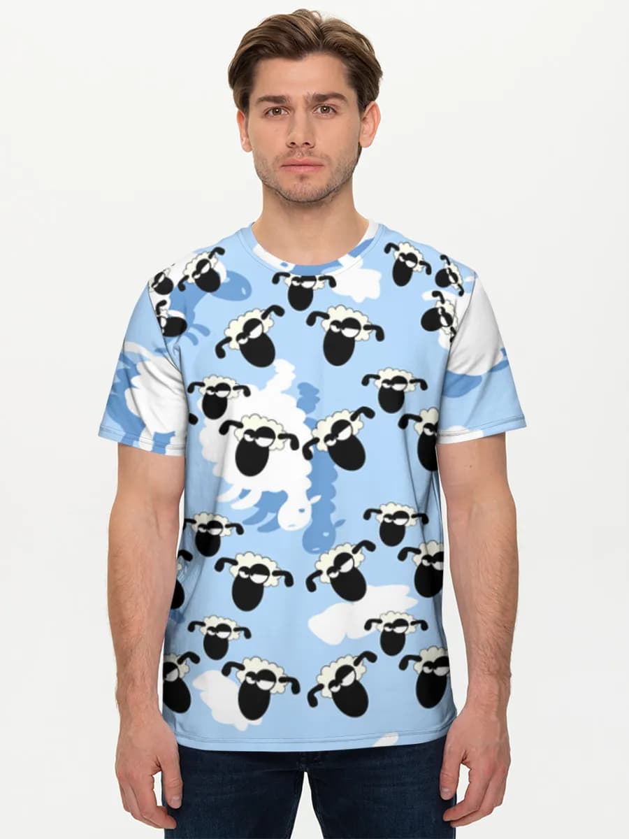 Men's basic cotton T-shirt