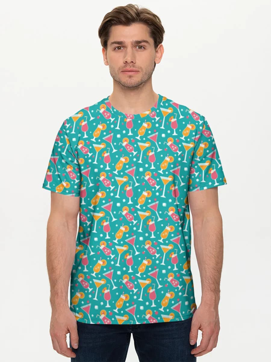 Men's basic cotton T-shirt