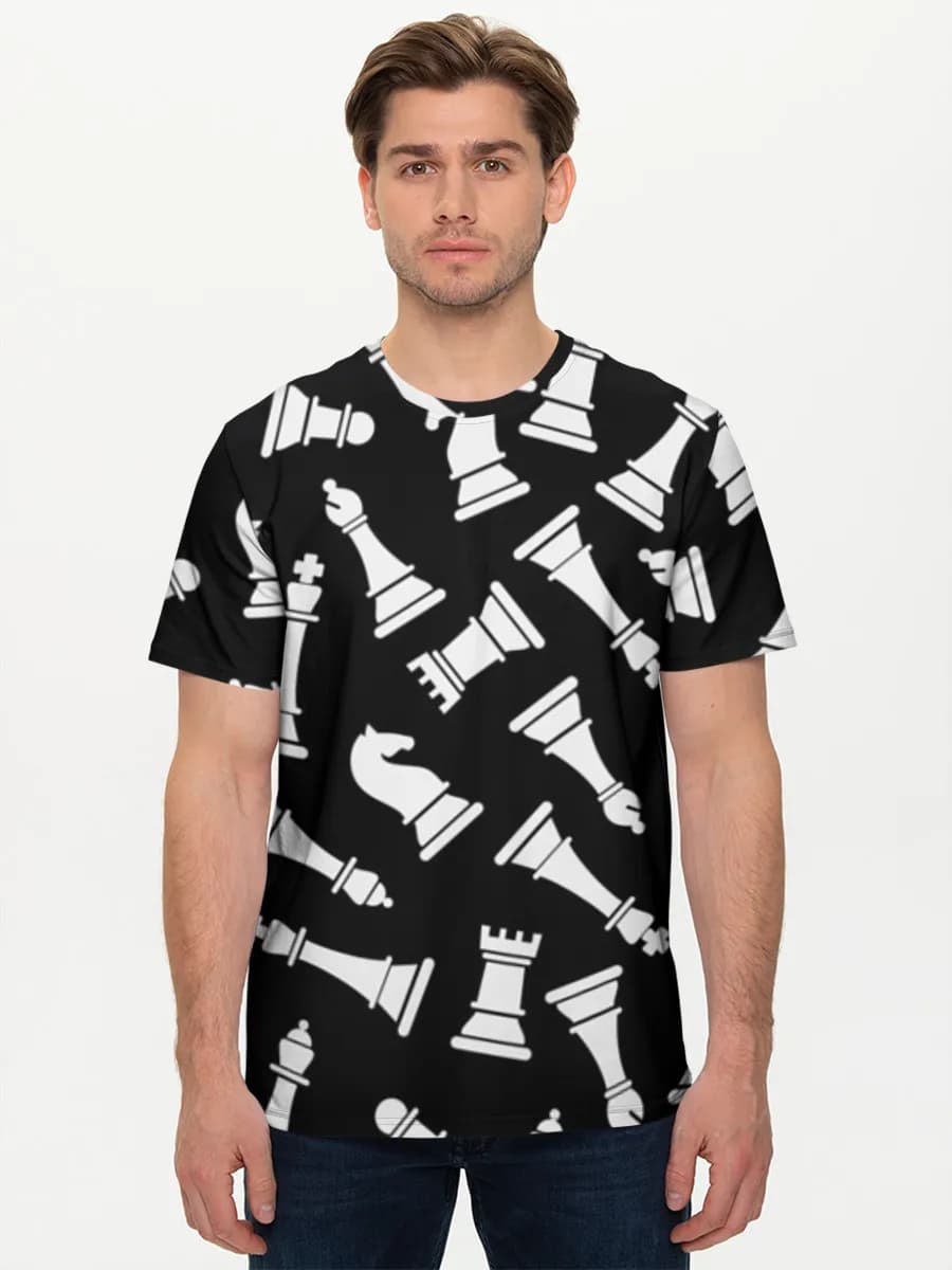 Chess Pieces Scatter