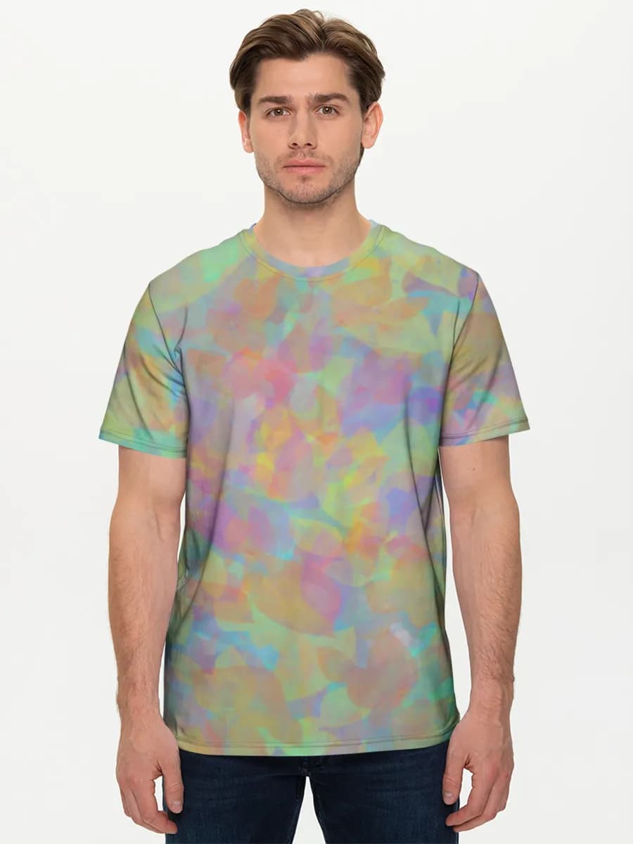 Men's basic cotton T-shirt