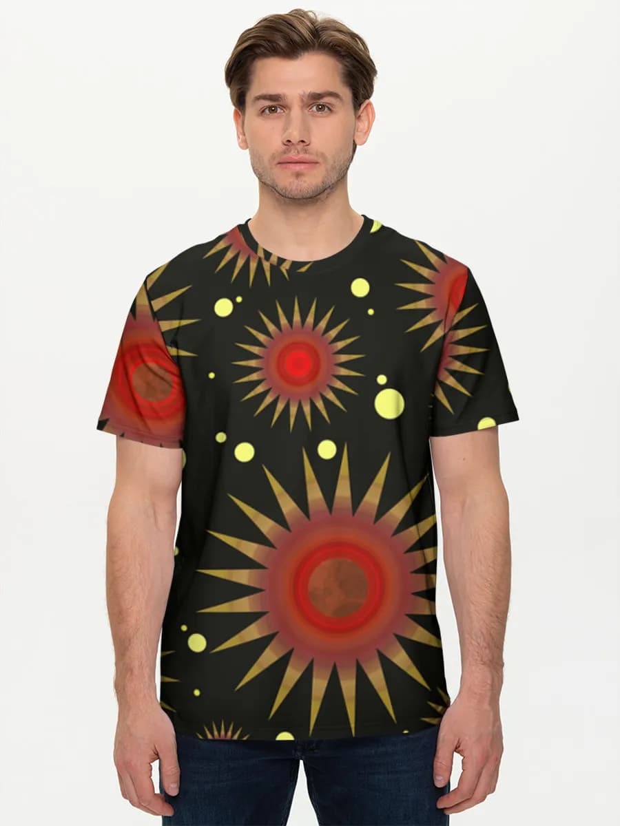 Men's basic cotton T-shirt