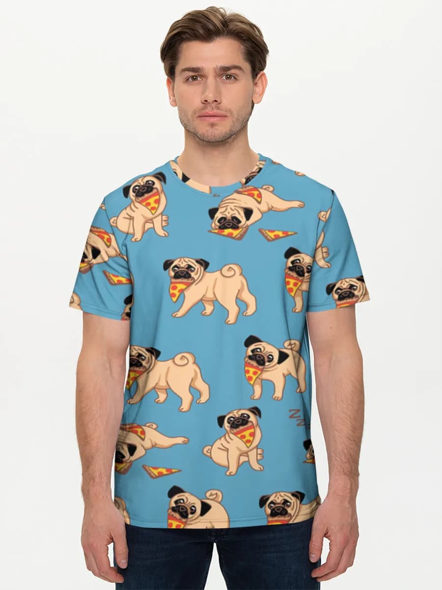 Men's basic cotton T-shirt