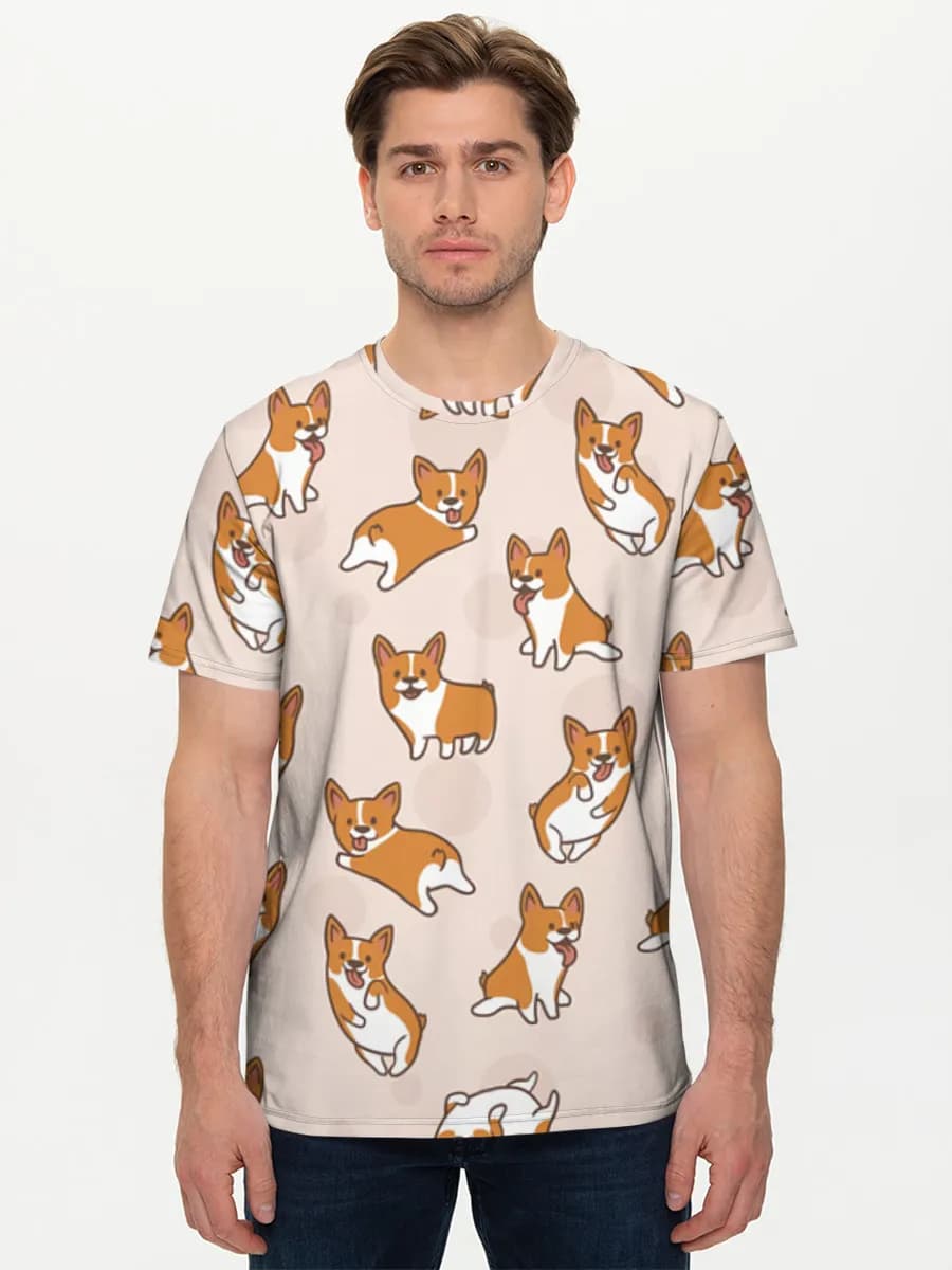 Men's basic cotton T-shirt