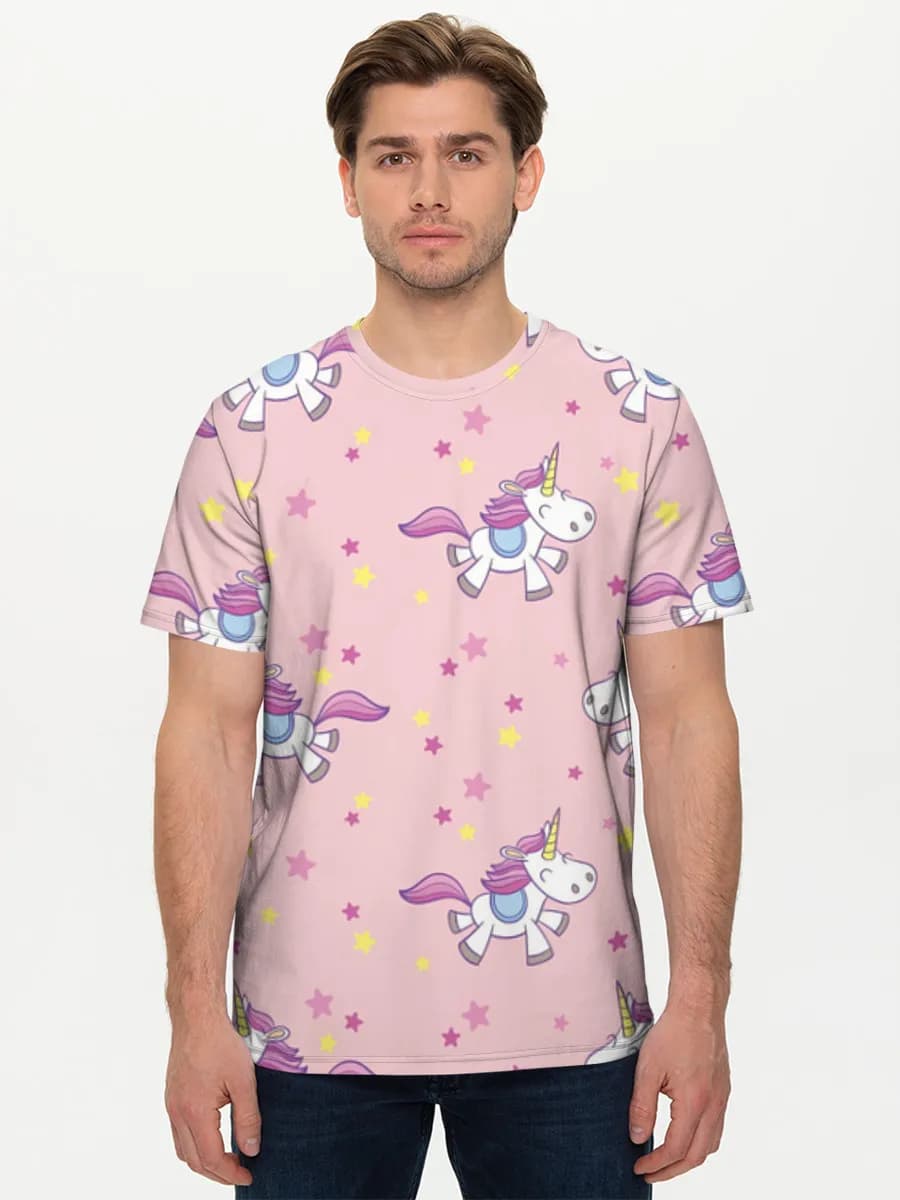 Men's basic cotton T-shirt