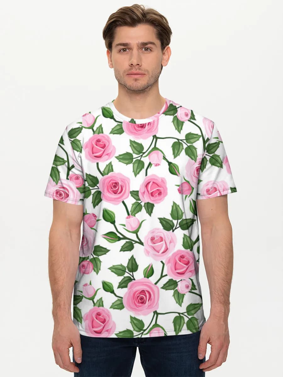 Men's basic cotton T-shirt