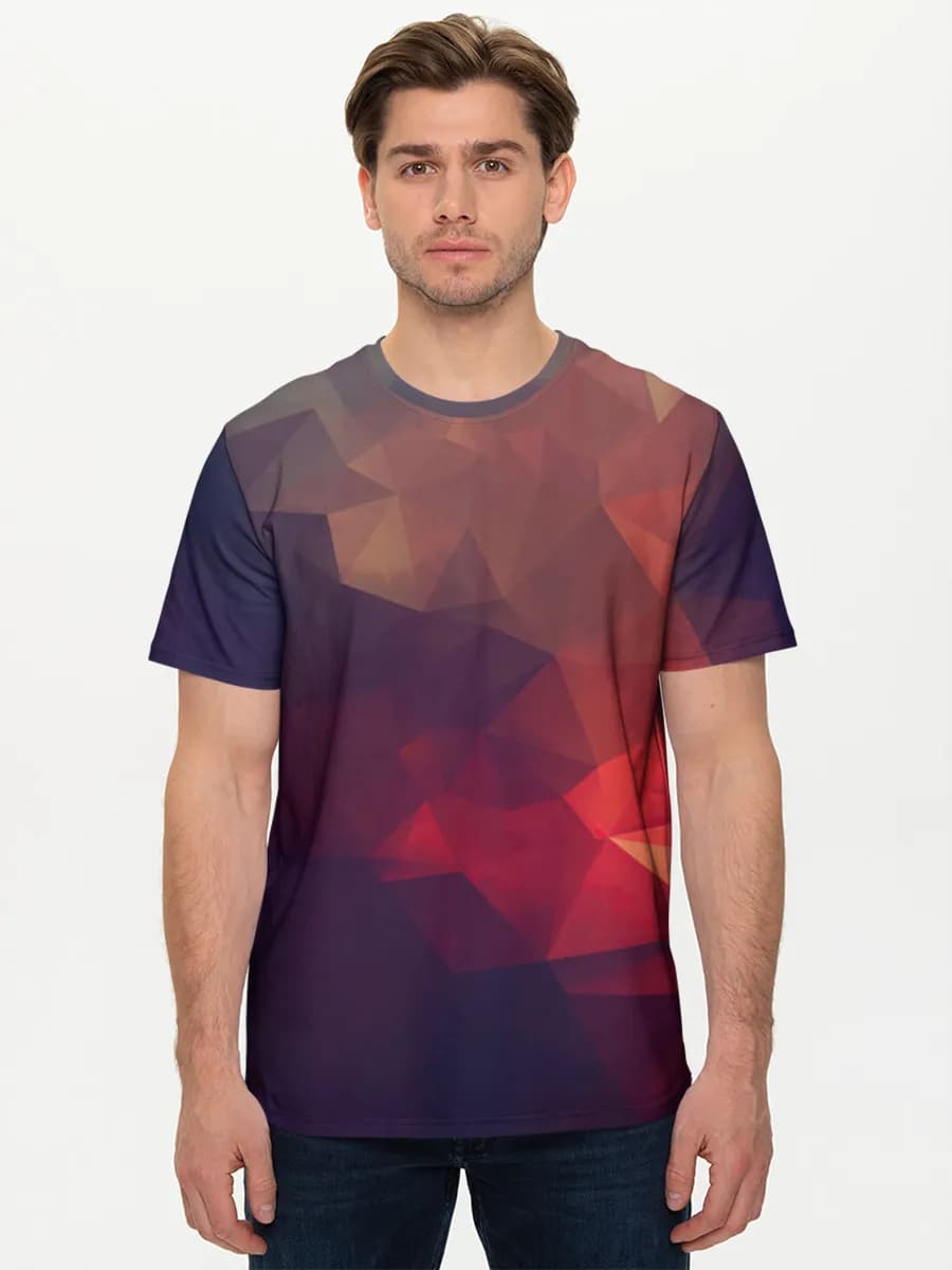 Men's basic cotton T-shirt