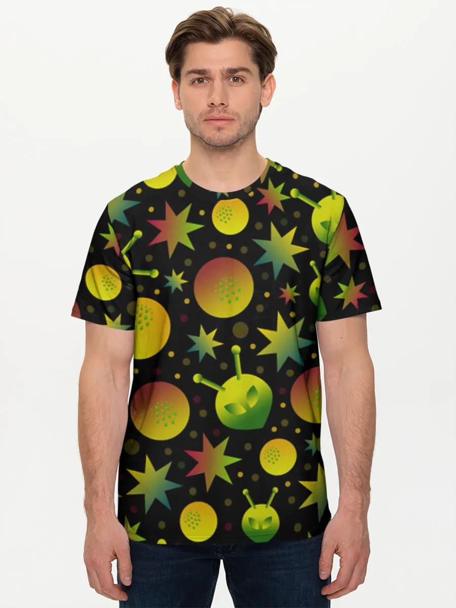 Men's basic cotton T-shirt