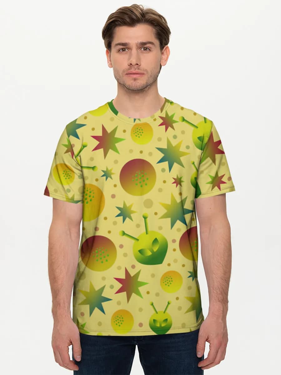Men's basic cotton T-shirt