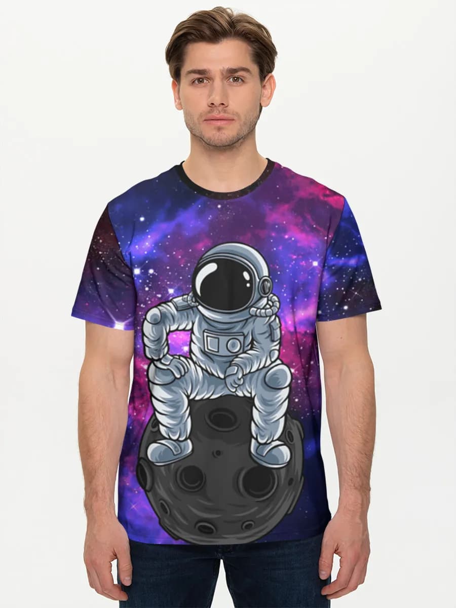 Men's basic cotton T-shirt