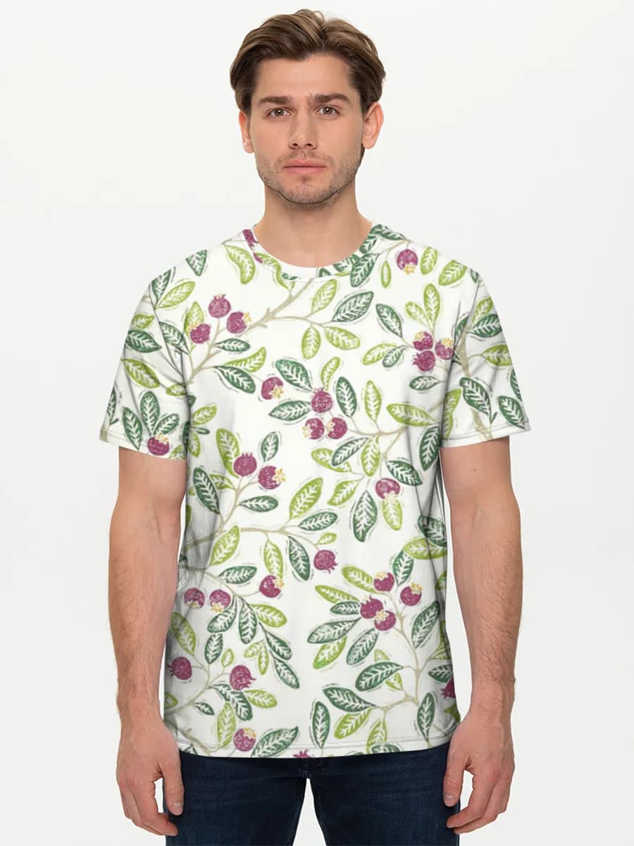 Men's basic cotton T-shirt