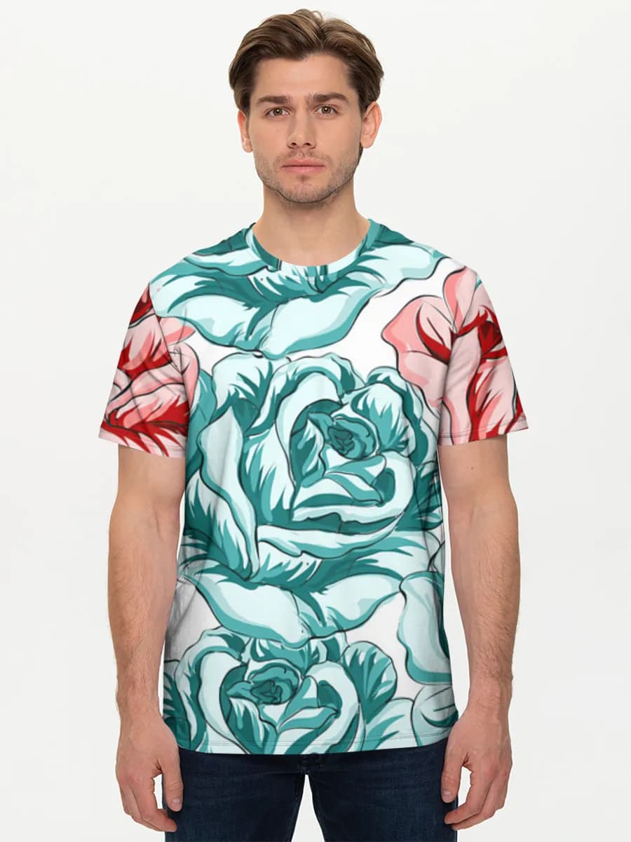 Men's basic cotton T-shirt