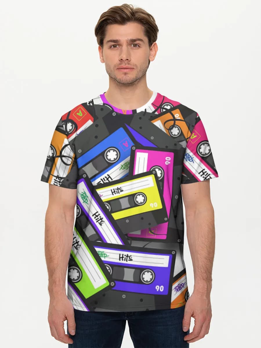 Men's basic cotton T-shirt