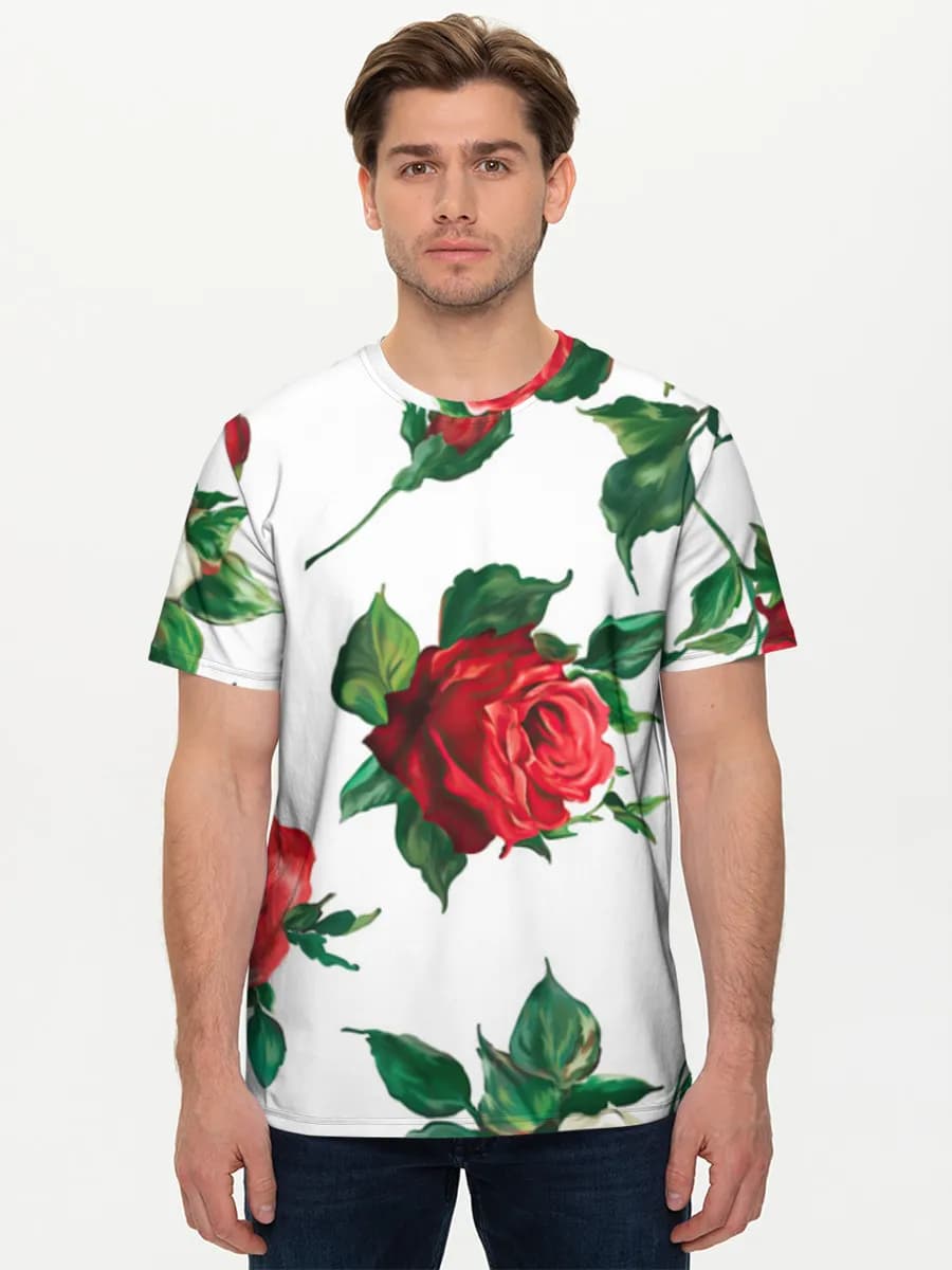 Men's basic cotton T-shirt
