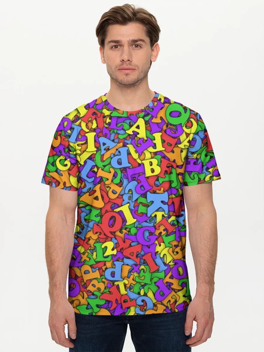 Men's basic cotton T-shirt
