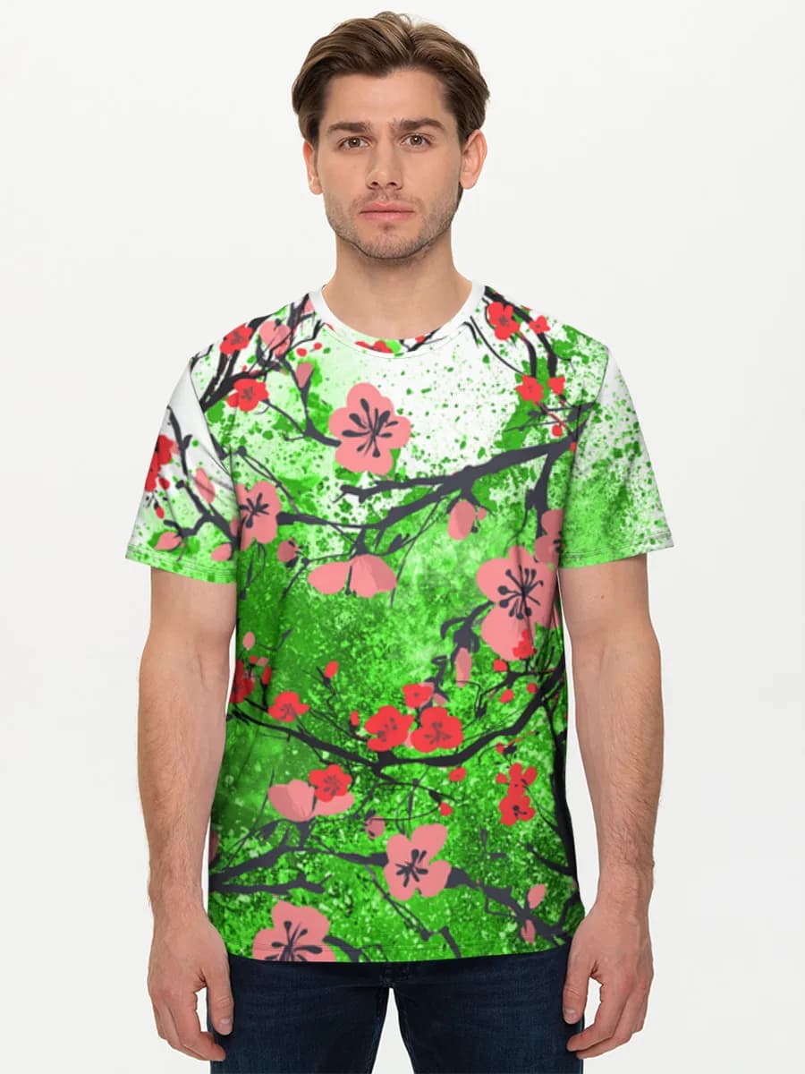 Men's basic cotton T-shirt