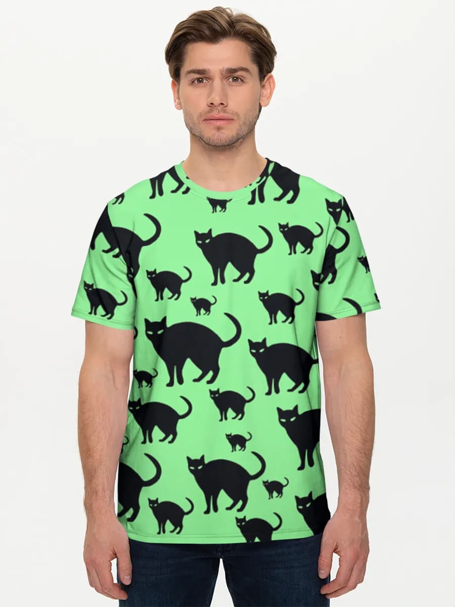 Men's basic cotton T-shirt