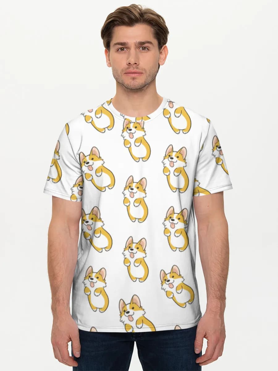 Men's basic cotton T-shirt