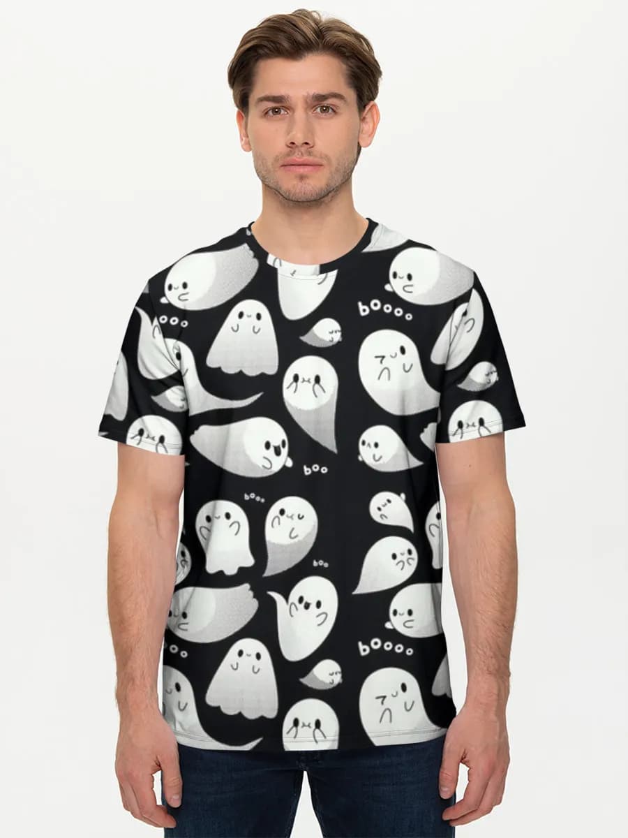 Men's basic cotton T-shirt