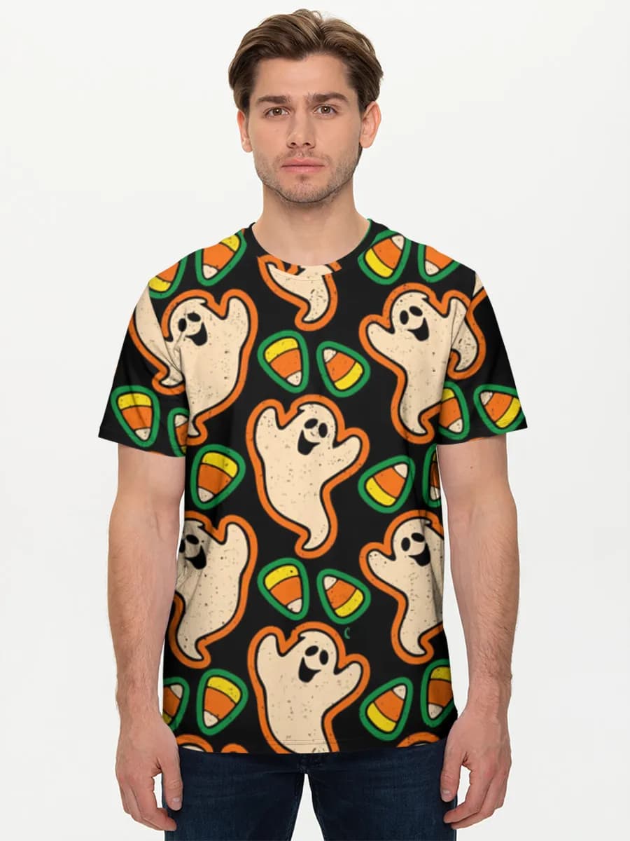 Men's basic cotton T-shirt