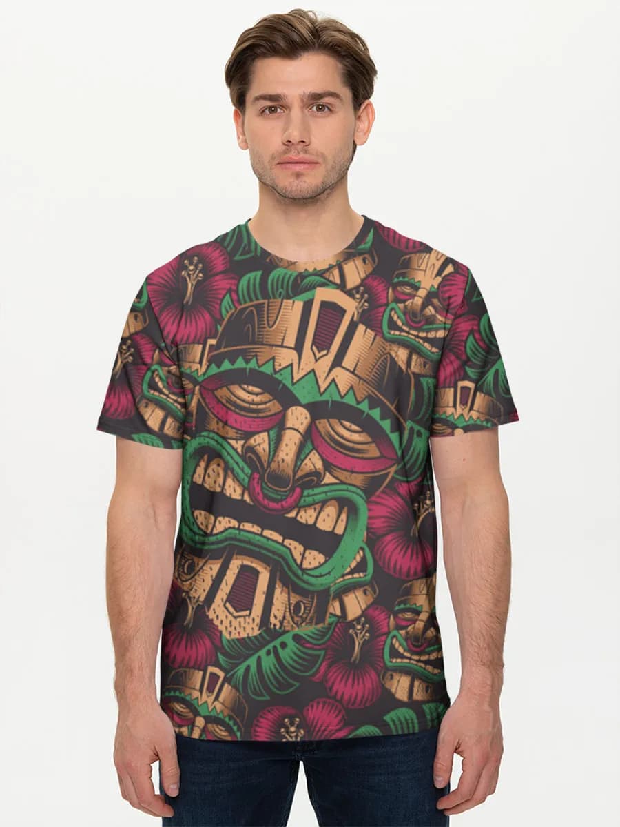 Men's basic cotton T-shirt